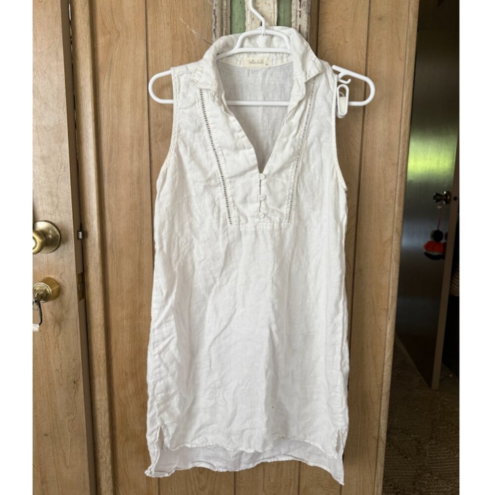 Belle Dahl Linen Sleeveless Dress Size XS